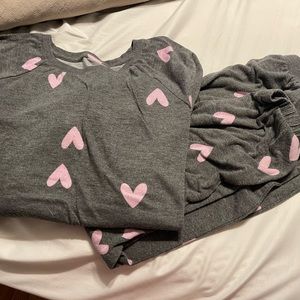 Women’s pajama set. Jogger type pants and long sleeve top